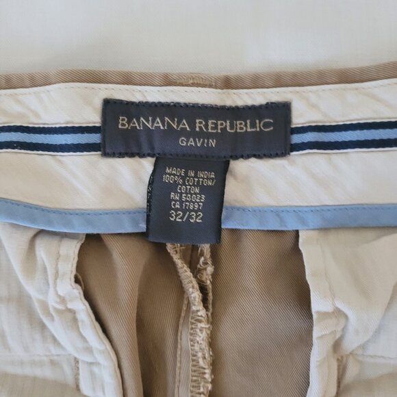 Banana Republic Tan Mens Chinos Pants Size 32 x 32 - Picture 9 of 15
